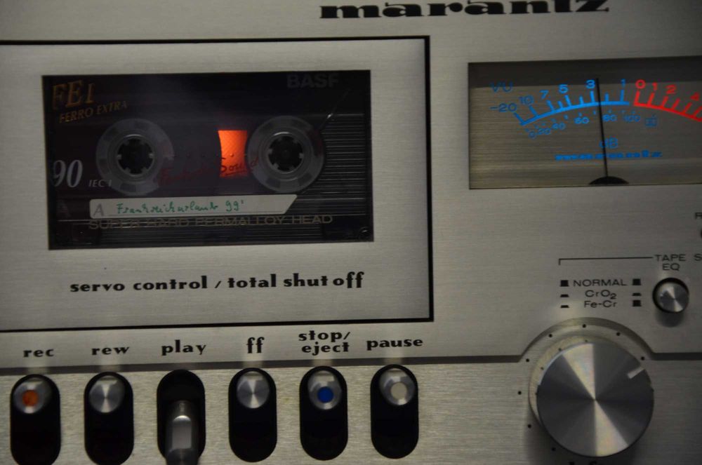 Magnetofon kasetowy MARANTZ Model 5010 srebrny