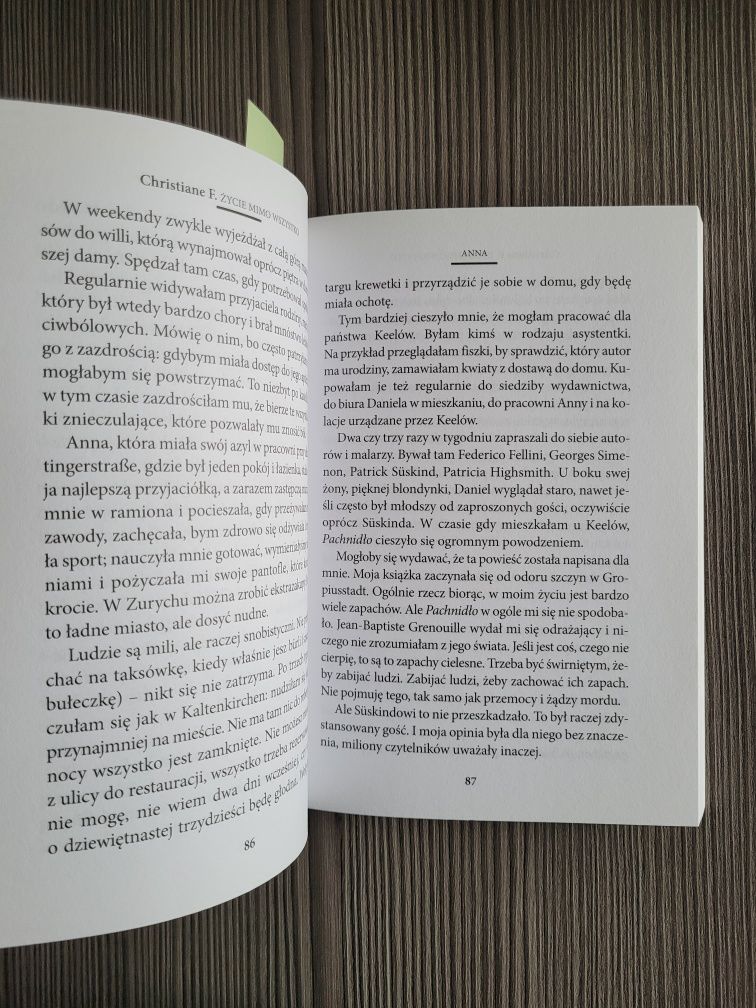4677. "Christiane F. Życie mimo wszystko" Christiane V.Felscherinow