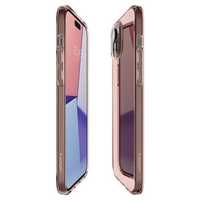 Spigen Crystal Flex Etui Ochraniacz do Iphone 15 Plus różowy