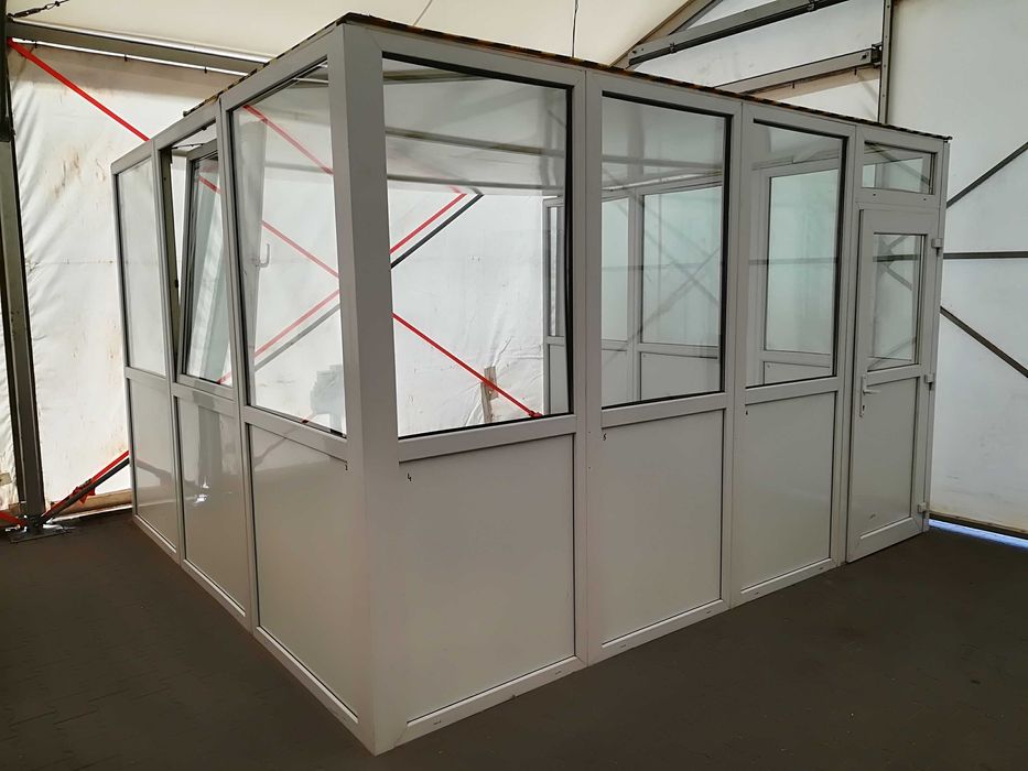 szklarnia ogród zimowy stróżówka portiernia pawilon ekspozytor