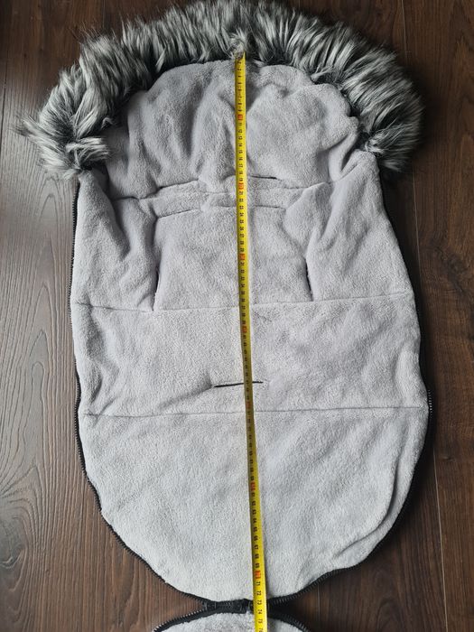 Śpiwór śpiworek zimowy Cottonmouse mini szary