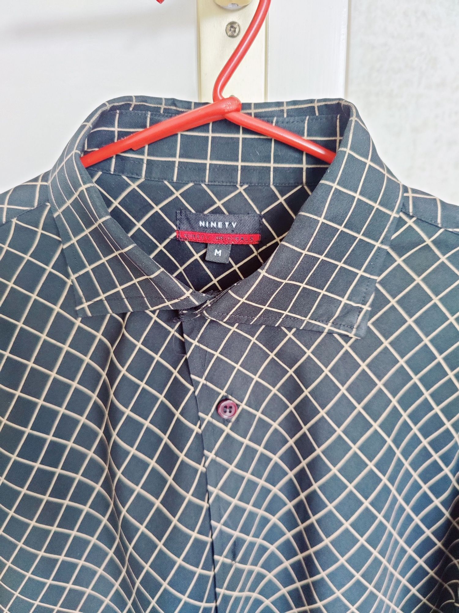 Koszule męskie, zestaw 2 sztuki, M/L