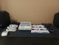 retro konsola Nintendo Snes SNSP-001A + akcesoria + gry