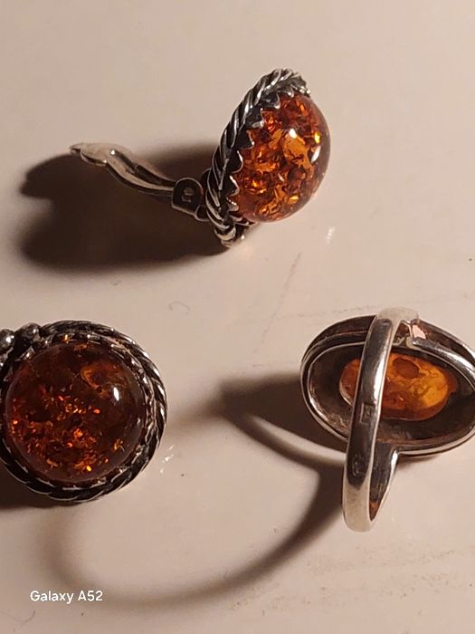 Biżuteria srebro 925 komplet