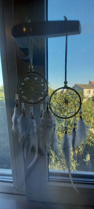 Подвесное украшение в автомобиль  ловец снов