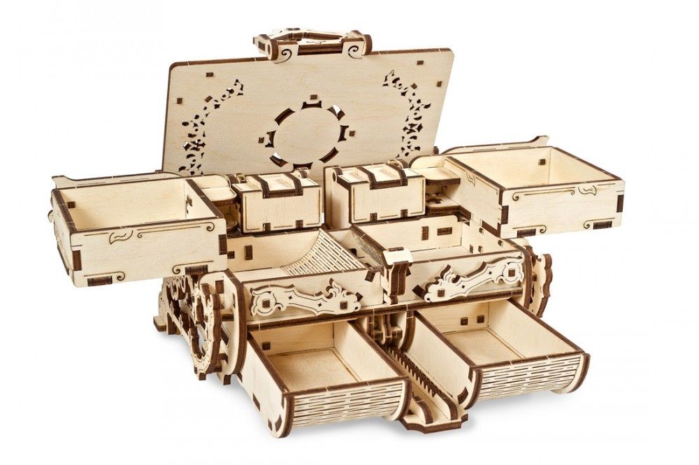 Продам новый 3Dпазл из дерева Ugears "Янтарная шкатулка" для украшений