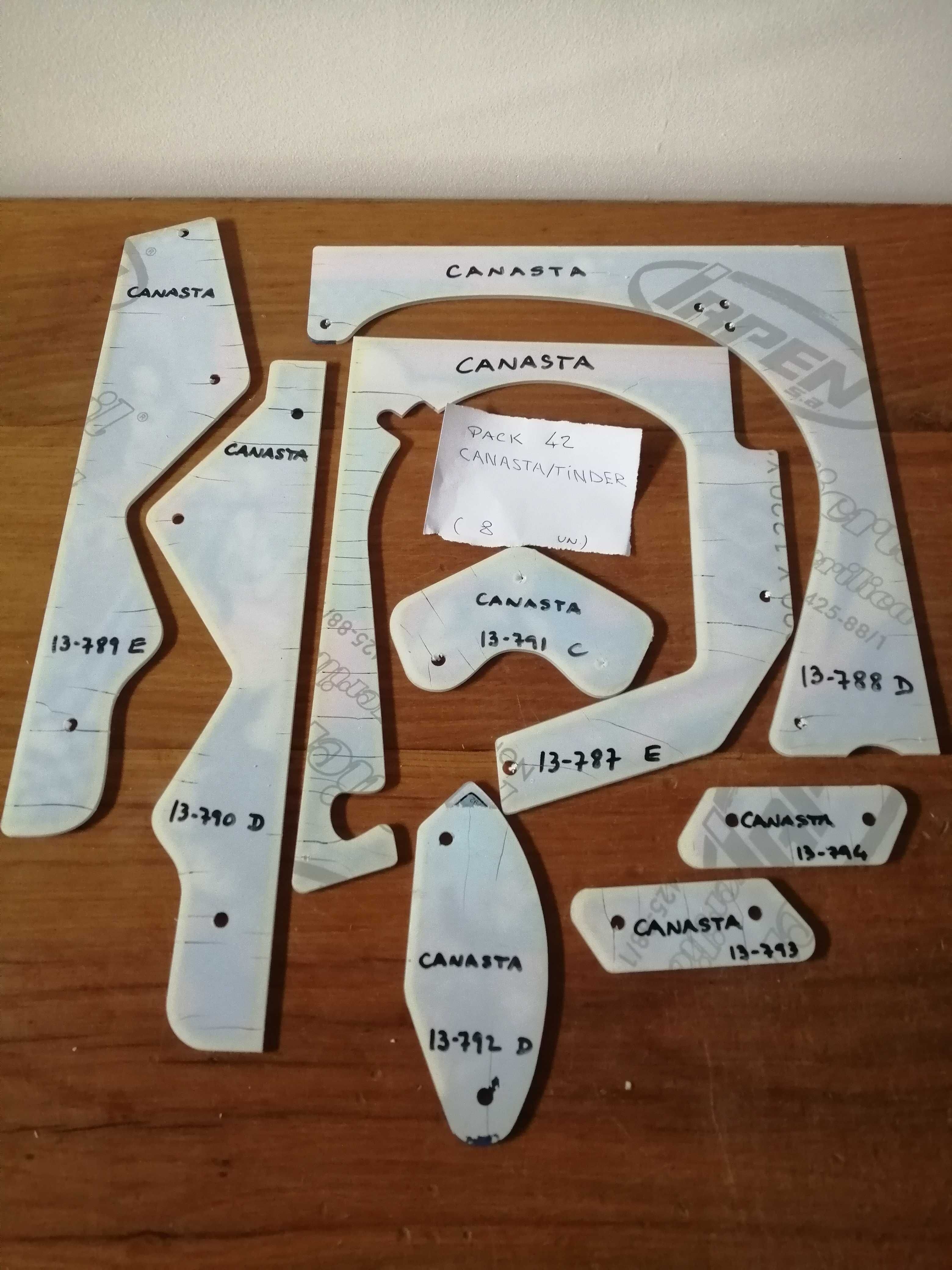 FLIPPERS / PINBALLS - Decorativos de Tabuleiro e Outros