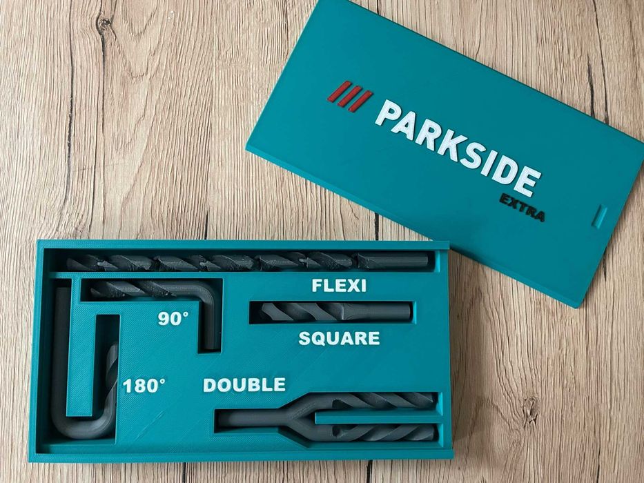 Parkside walizka i wiertła idealne na prezent