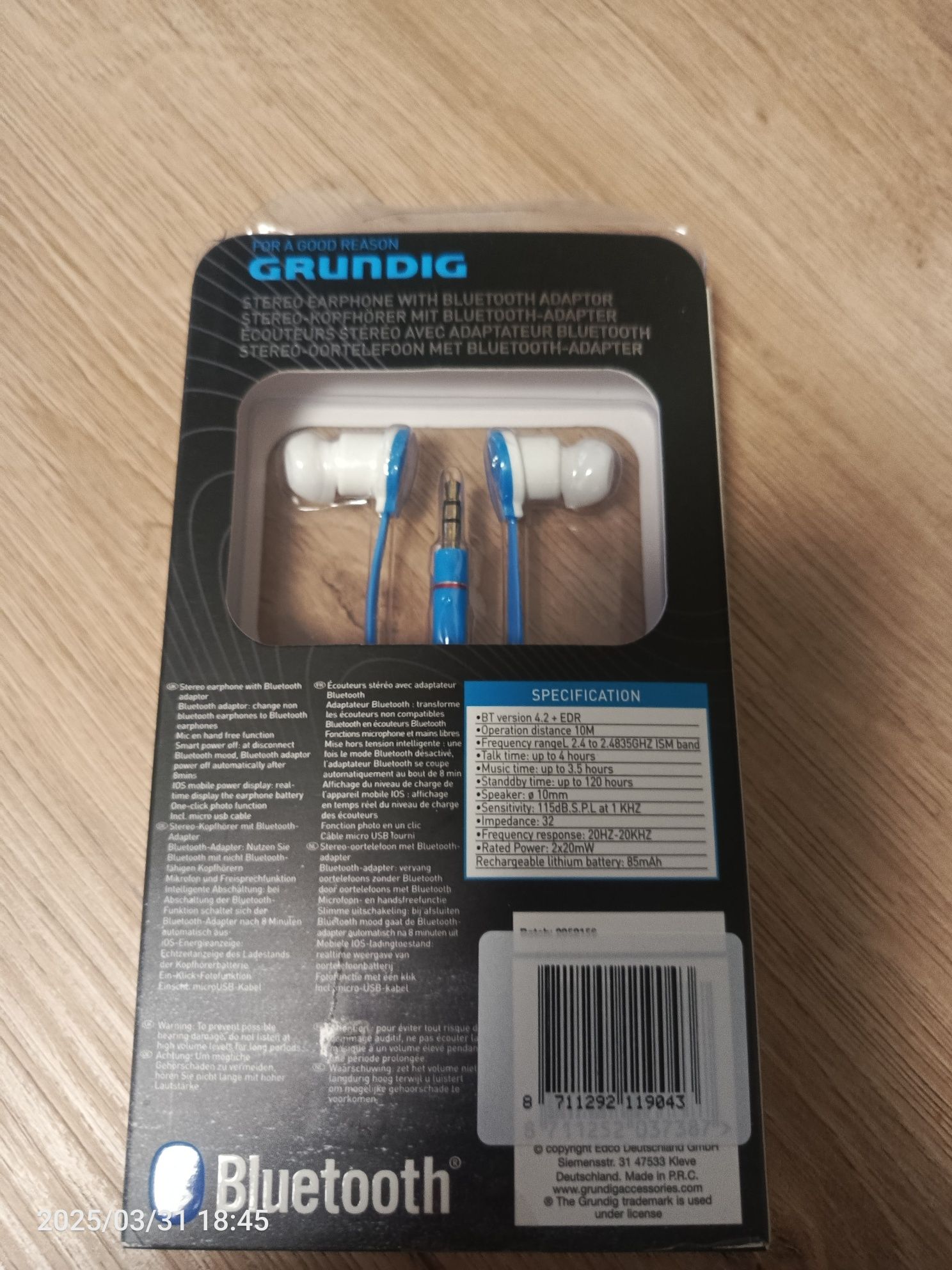 Słuchawki bluetooth