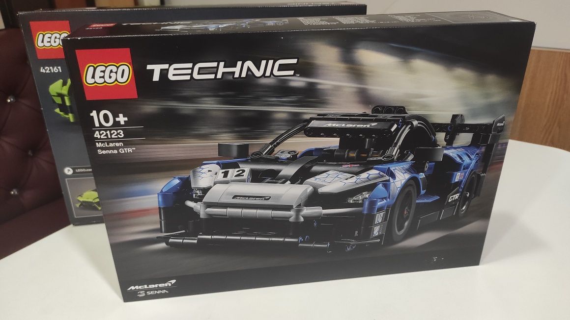 Конструктор LEGO Technic 42123 McLaren Senna GTR (830 деталей)