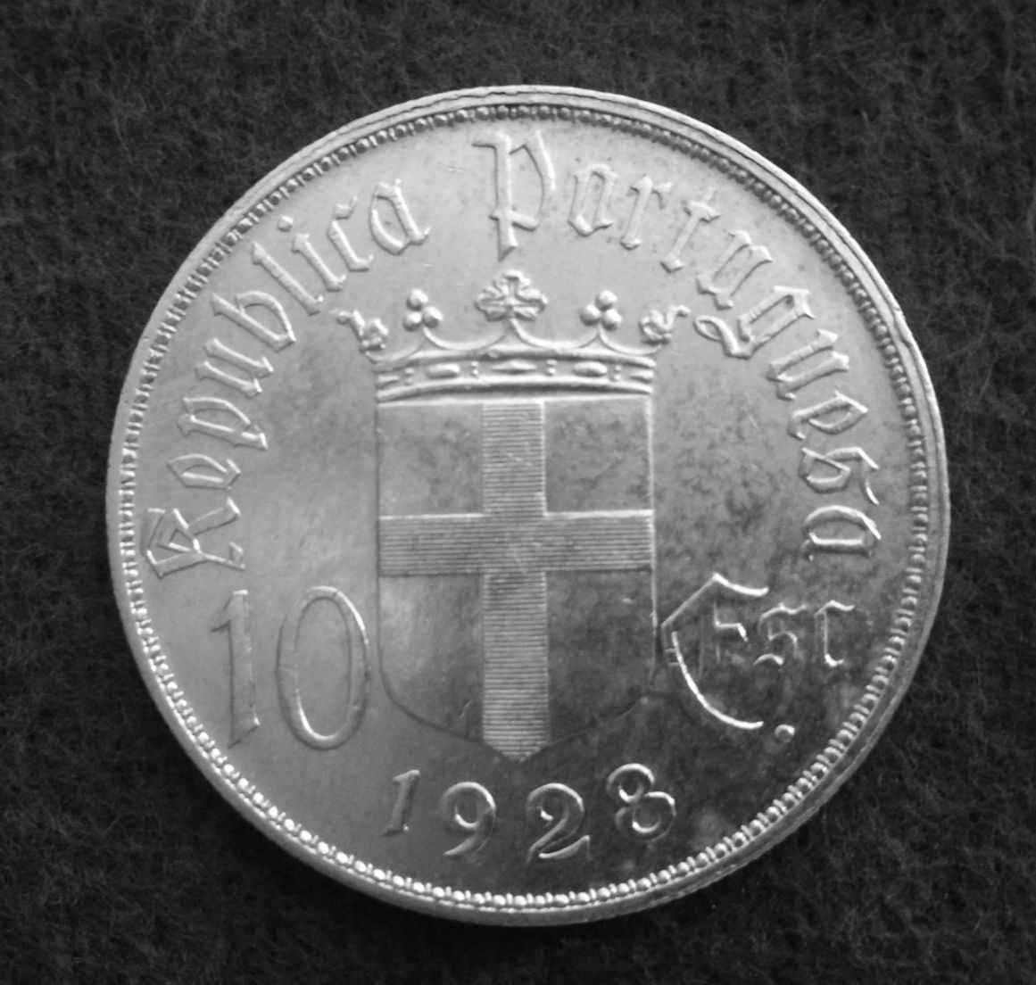 10 Escudos 1928 Batalha de Ourique