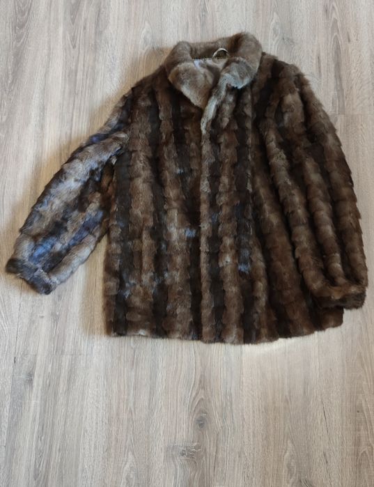 Полушубок норка теплий