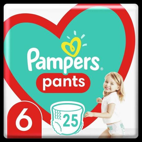 Трусики памперс Pampers 6 25шт