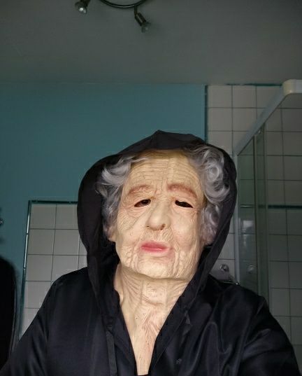 Máscara Avó Velha Látex
