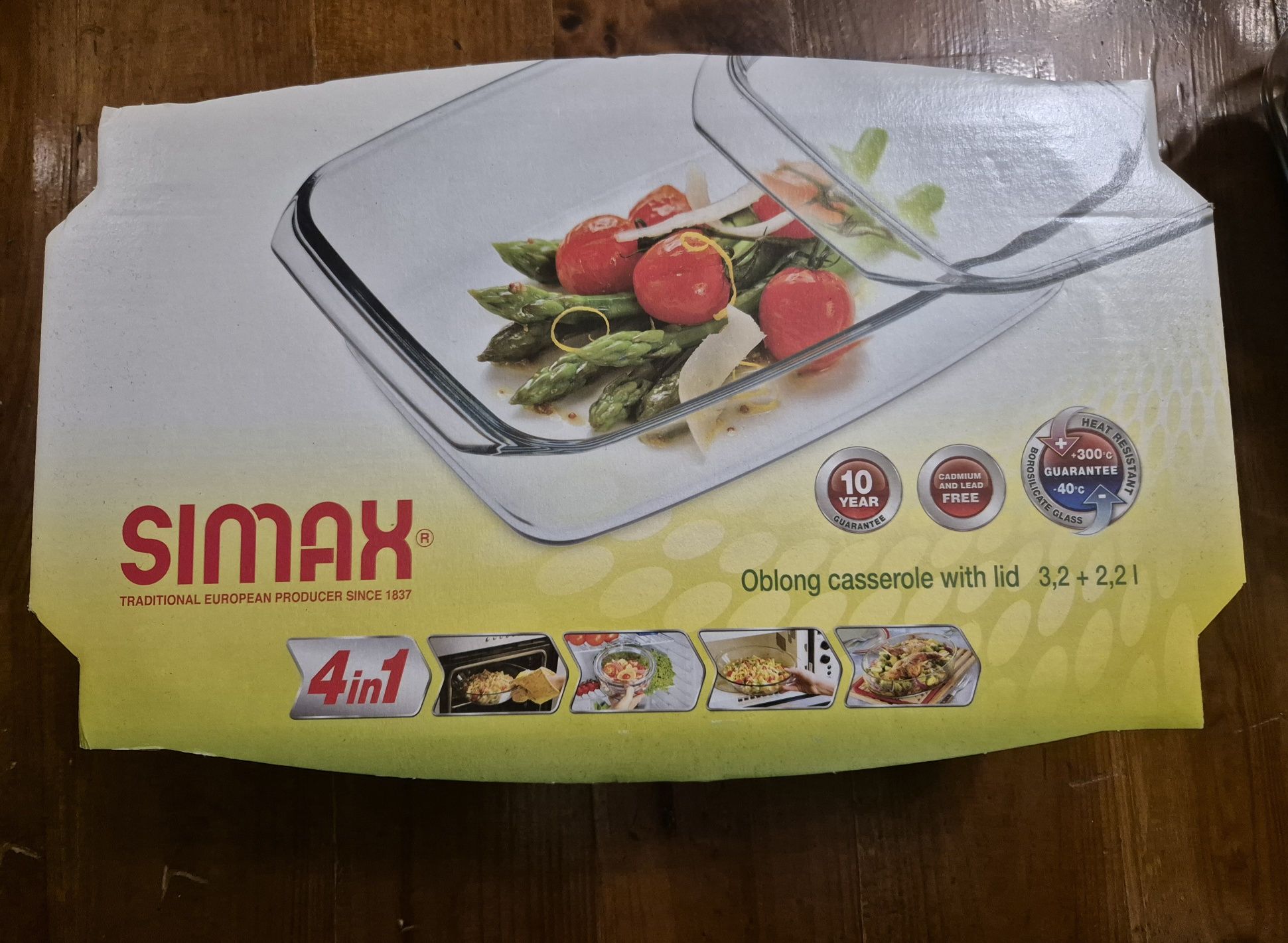 Продам стеклянную форму для запекания.2 шт.