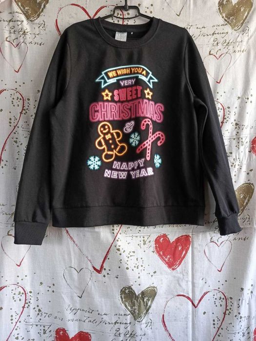 Різдвяний світшот на байці UP Fashion