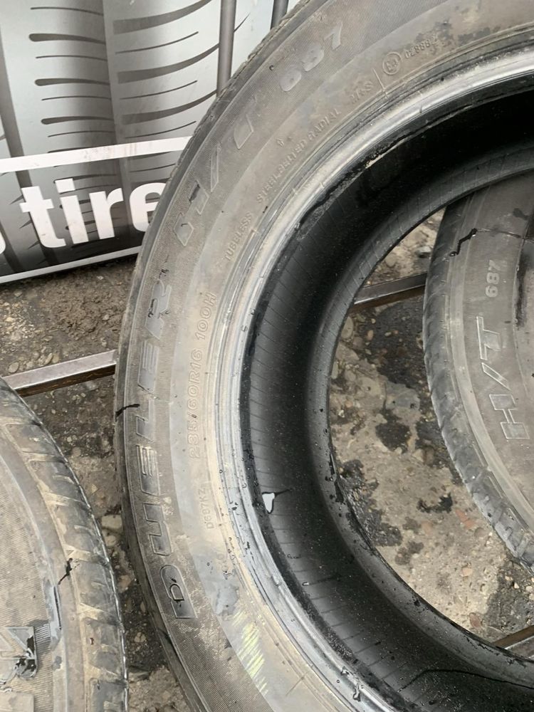 Шини 235/60 R16 Bridgestone літо 2022р,5,5мм