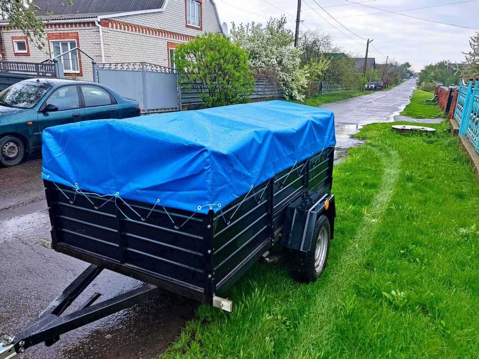 Прицеп Причіп до легкового авто 2000/1300/450 посилений із заводу.