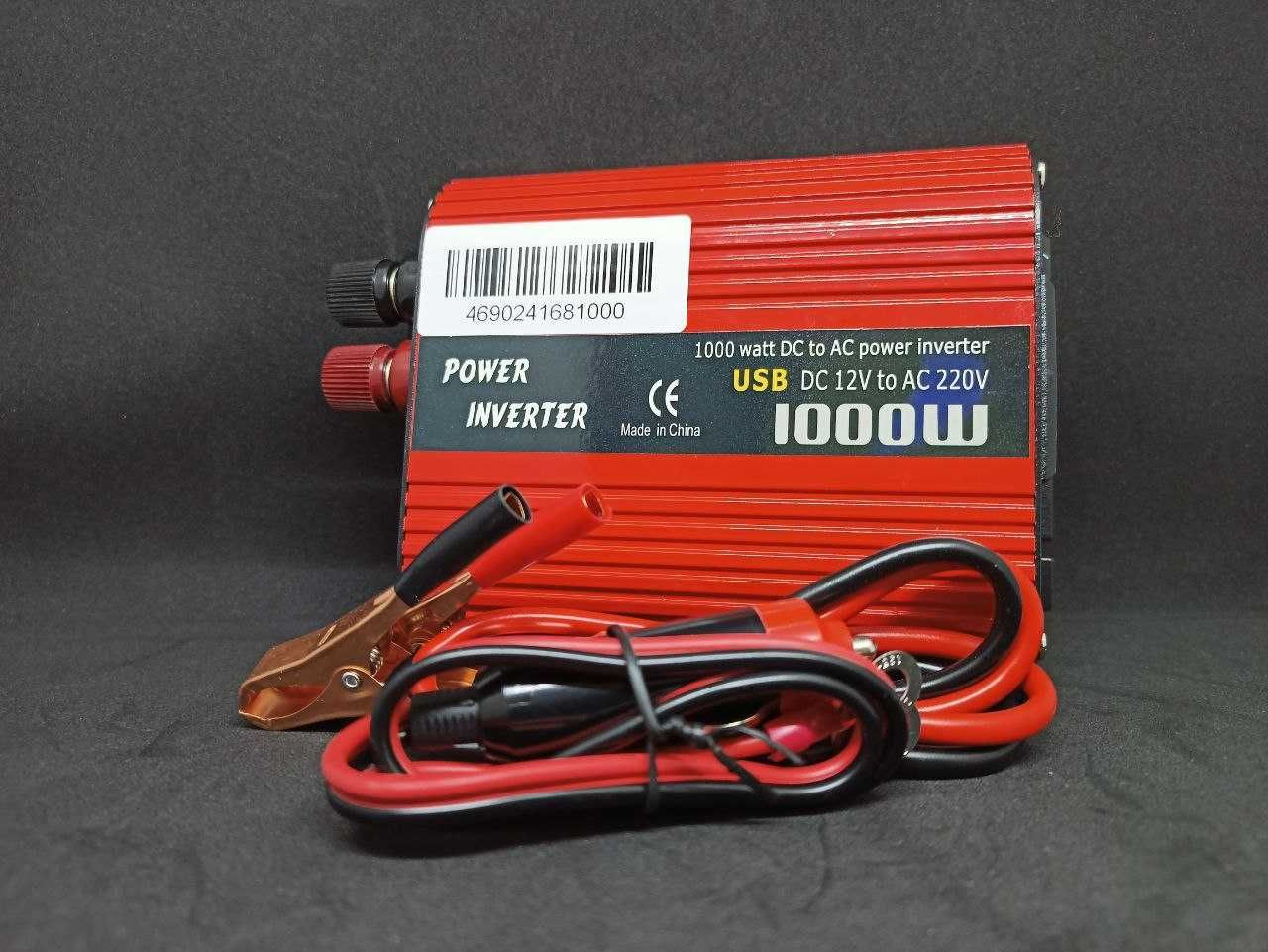 Преобразователь напряжения ↔ тока Wimpex 1000W 12V-220V ↔ Инвертор ↔