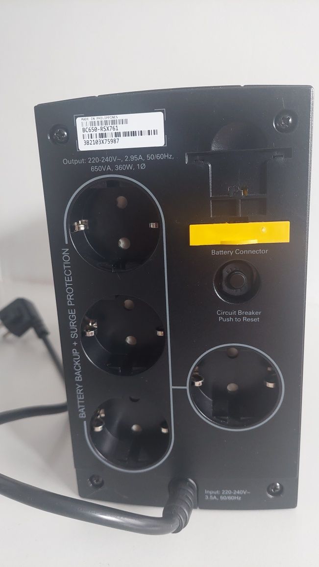 Продам APC Back-UPS 650