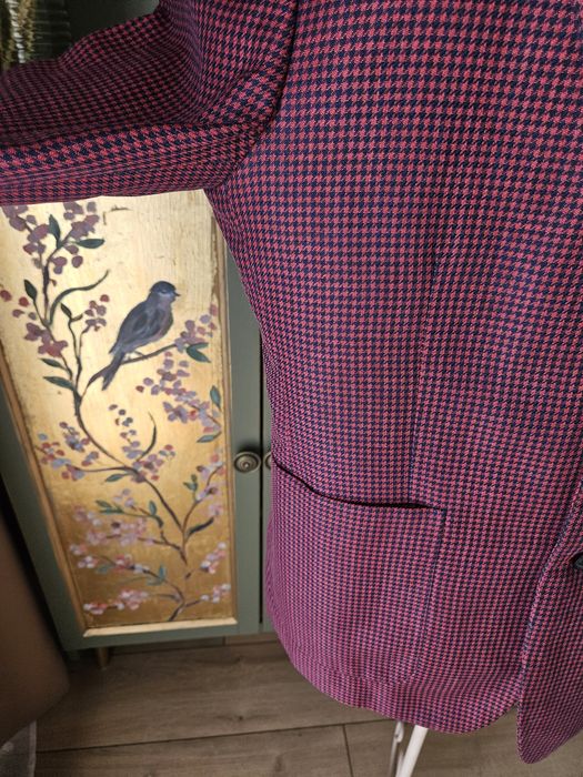 Męska elegancka marynarka w pepitkę L Vistula