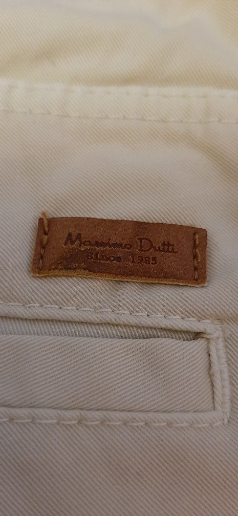 Spodnie beżowe Massimo Dutti rozm xs