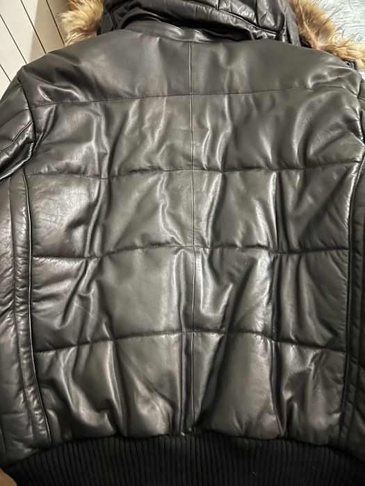 Шкіряна куртка чоловіча,зимова.Otto Kern оригінал