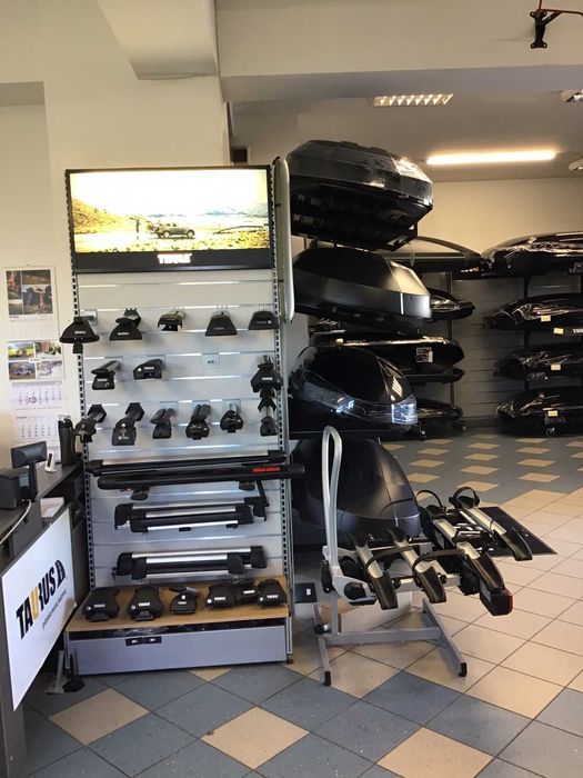 Bagażnik na 4 rowery Aguri Active Bike na hak zamykany