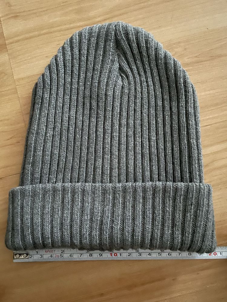 Ciepła czapka 100% bawełna, dwuwatstwowa, 4F, S/M, męska. młodzieżowa.