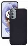 Etui Plecki Case Matt Do Motorola Moto E13 Czarny