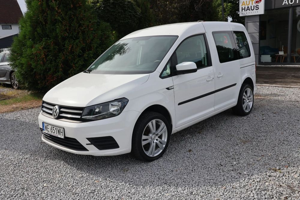 Volkswagen Caddy FAKTURA VAT 23%, 2.0 TDI, Tempomat, KLIMA, Czujniki, Zadbany