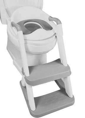 Deska sedesowa DEANIC dla dzieci, trener toalety ze stopniami