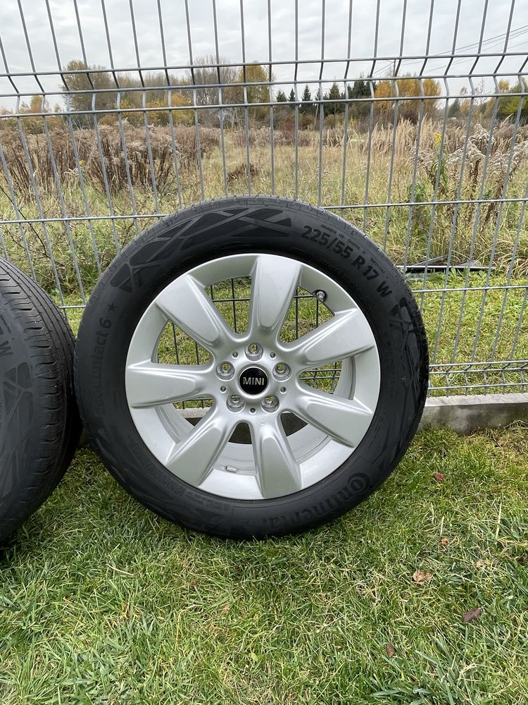 Koła alufelgi 5x120 letnie Mini Countryman F60 225/55/17