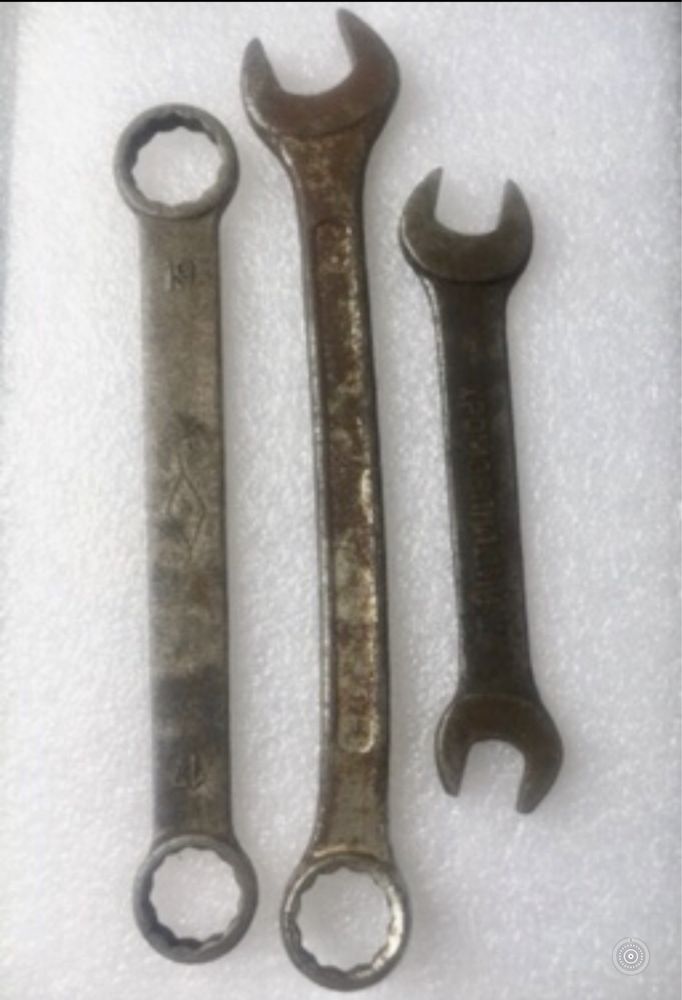 Ключ комбинированный, накидной, рожковый (одним лотом)