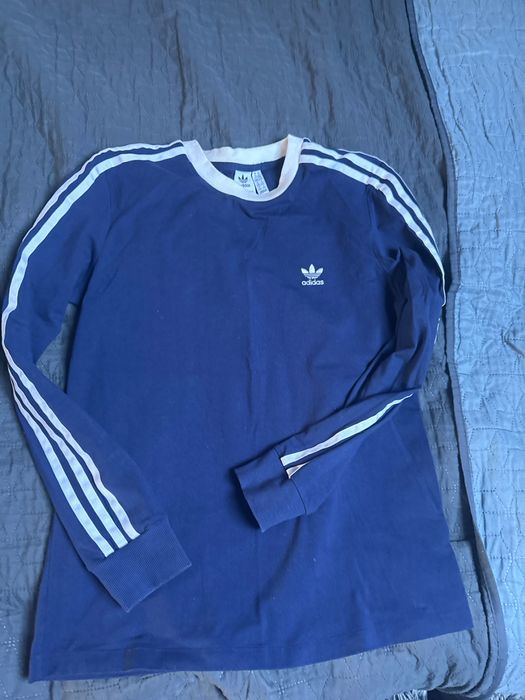 Koszulka bawełniana , długi rękaw damska Adidas 40, L