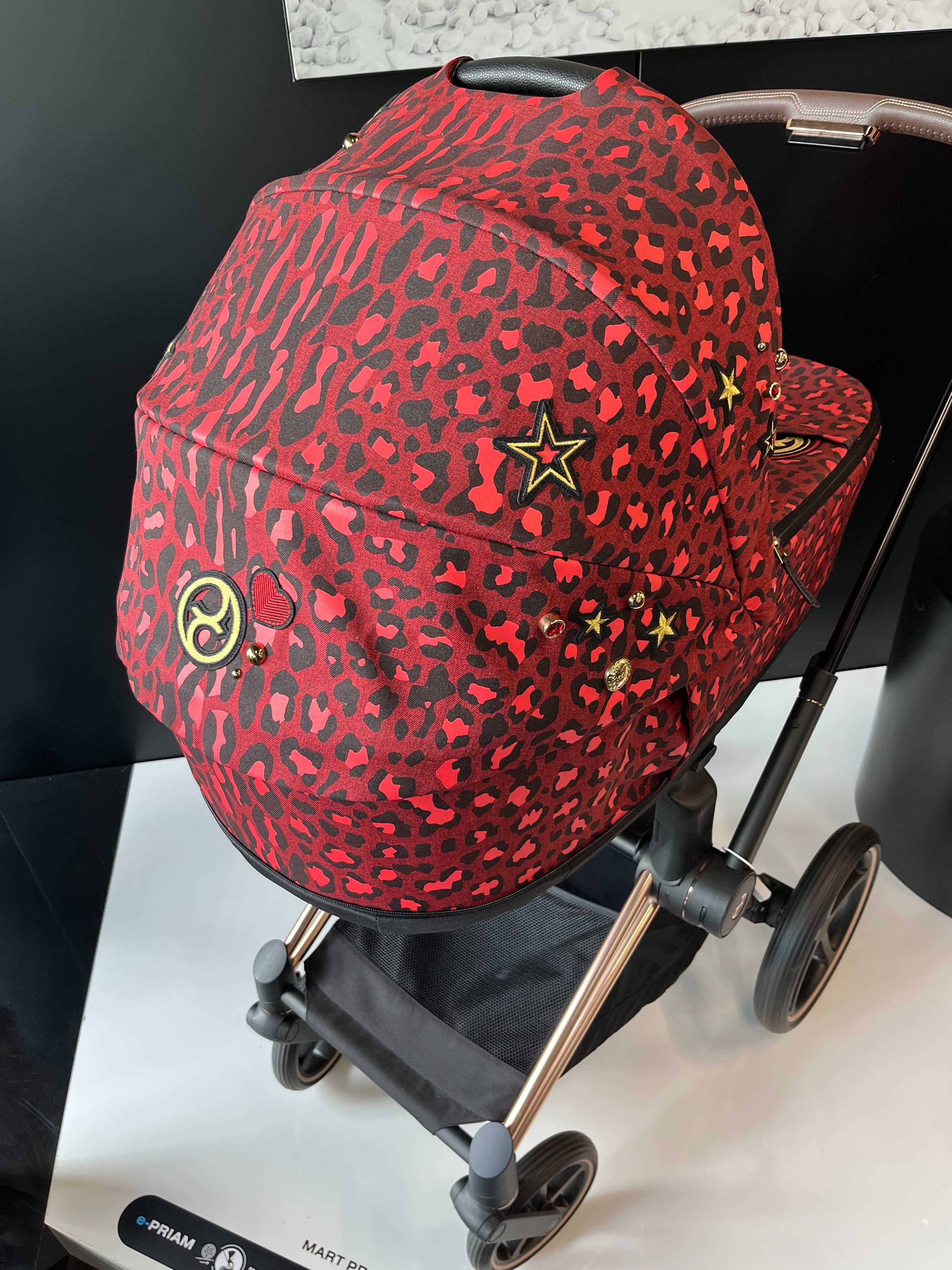Wózek 3w1 Cybex Priam 4.0 Rockstar Cybex Cloud Z2 OUTLET