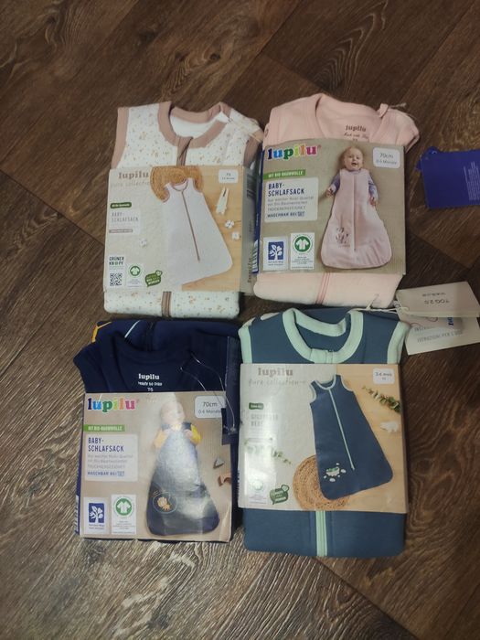 Дитячий спальний мішок, спальник, кокон від 0 до 6 міс (0,5-3 tog)