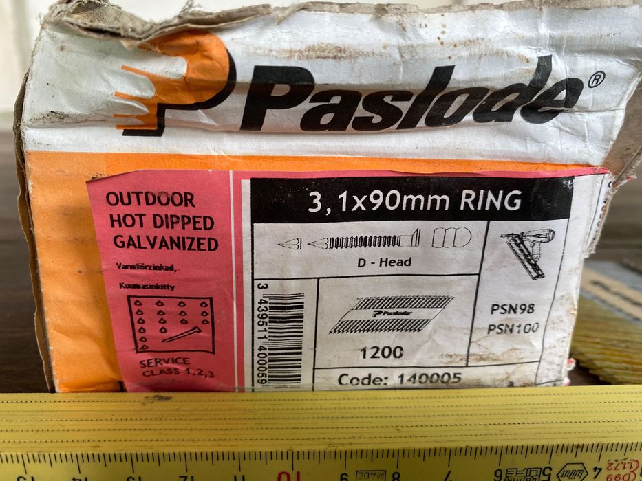 Gwoździe do pistoletu gwozdziarki Paslode im90 duza ilosc