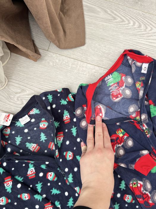 Нобор новых Флисовых человечков / пижама