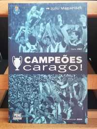 Livro Campeões Carago, uma edição Prime Books, autor Júlio Magalhães