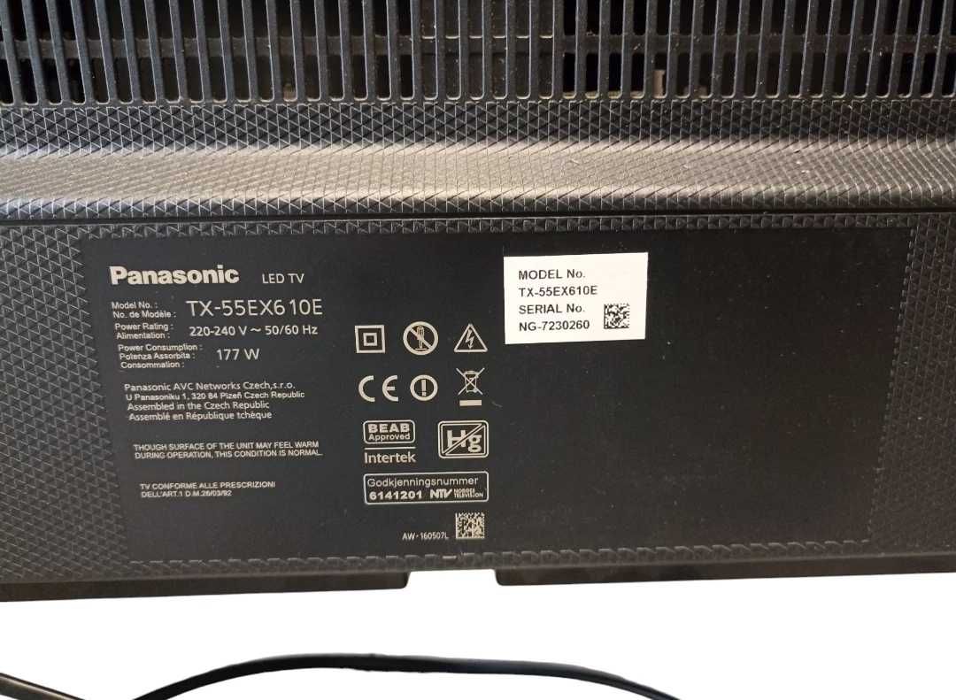 Telewizor Panasonic TX-55EX6 10E + Pilot