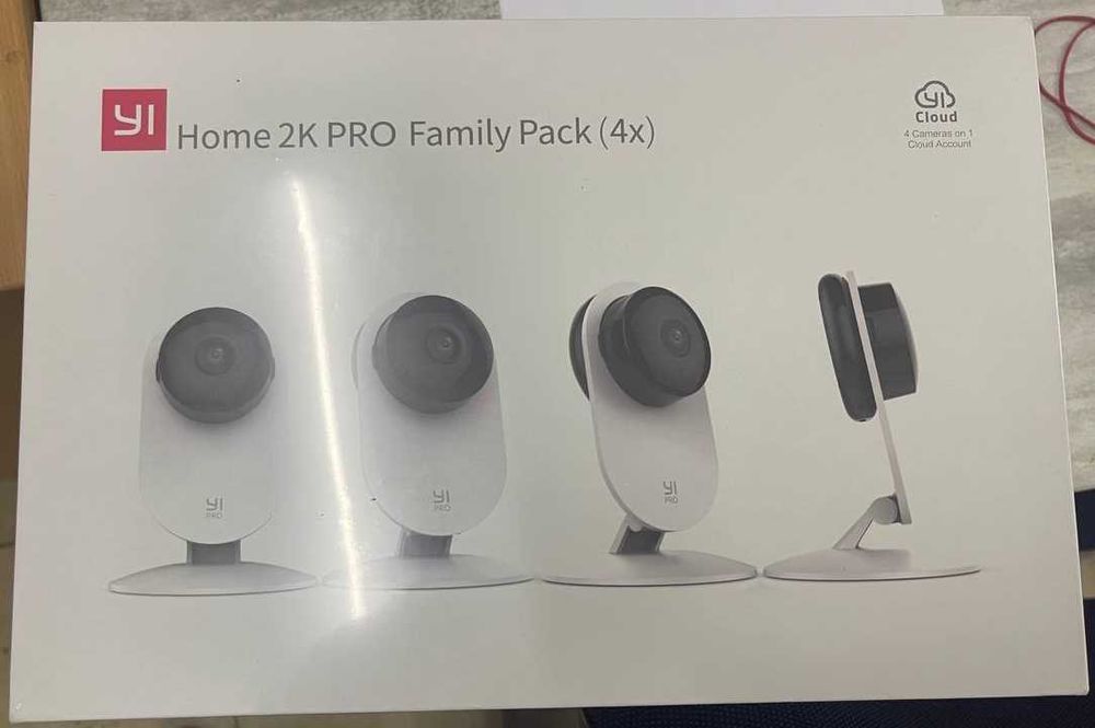 IP-камера видеонаблюдения YI Home 2K Pro YYS.62121 White (1шт)
