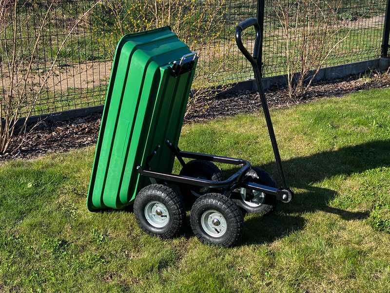 Wózek Ogrodowy Taczka Wywrotka Przyczepka