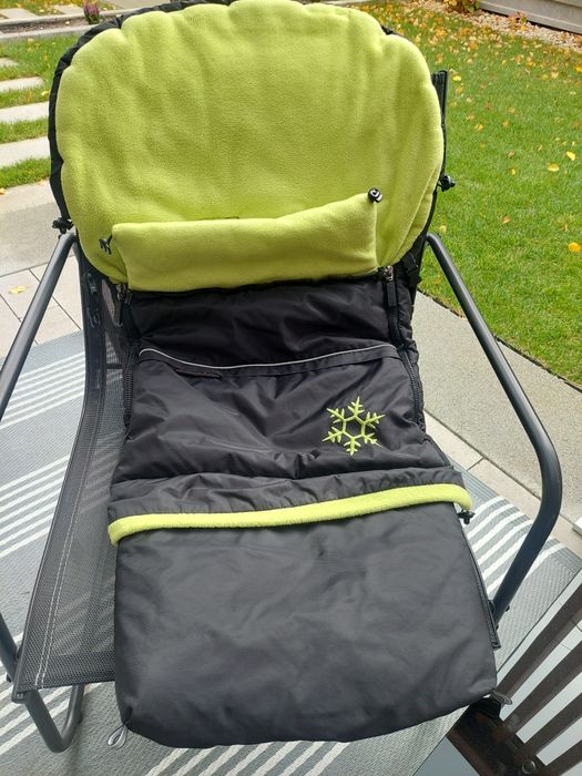 Ciepły śpiwór do wózka 2w1 od niemowlaka do przedszkolaka