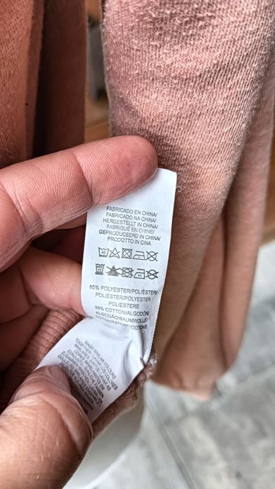 Bluza klasyczna kolor łososiowy