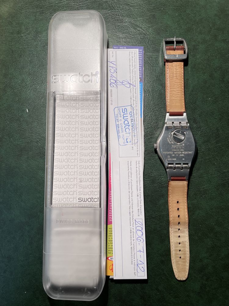 Swatch Irony Castanho