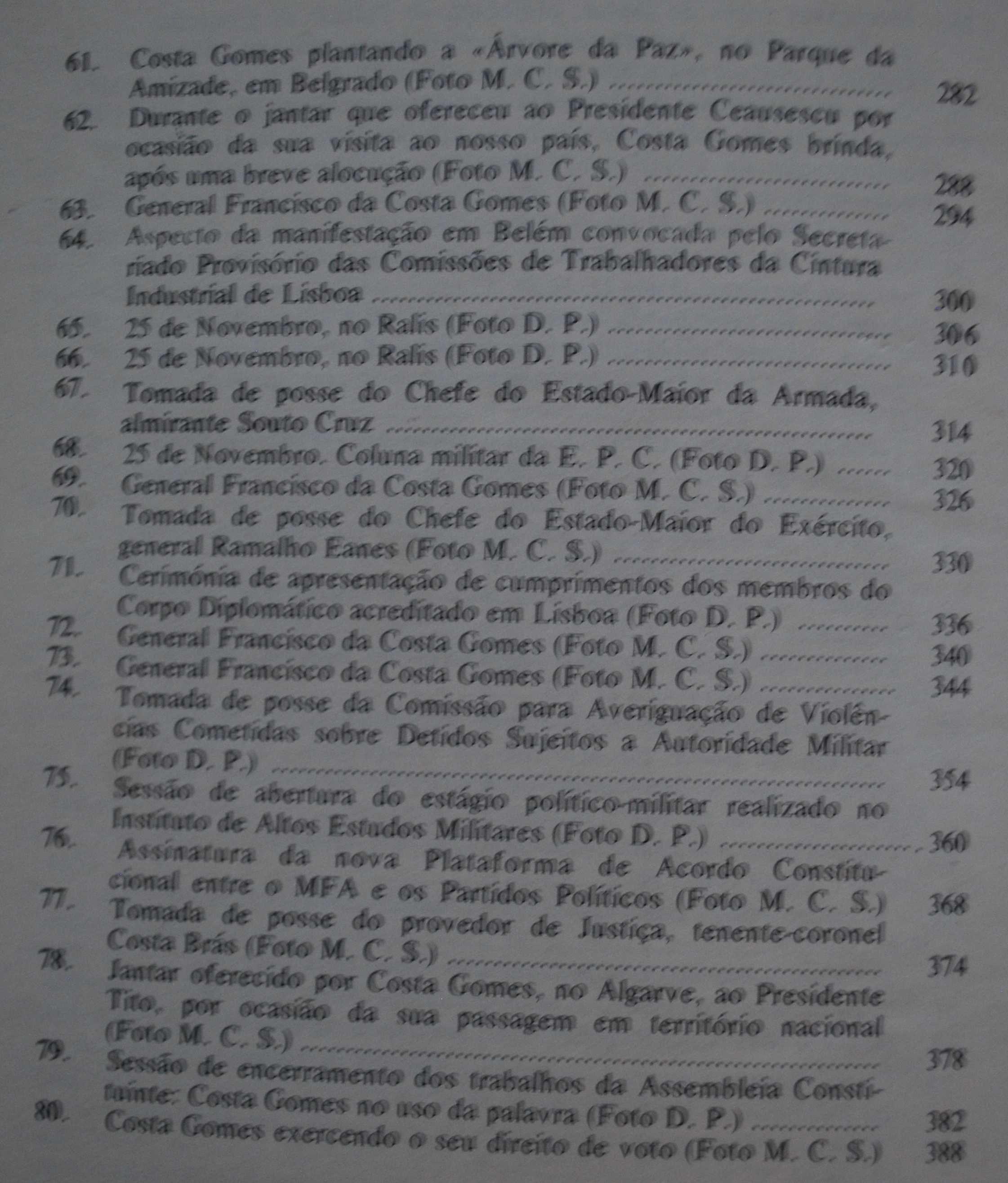 Discursos Políticos de Costa Gomes 1ª Edição 1976