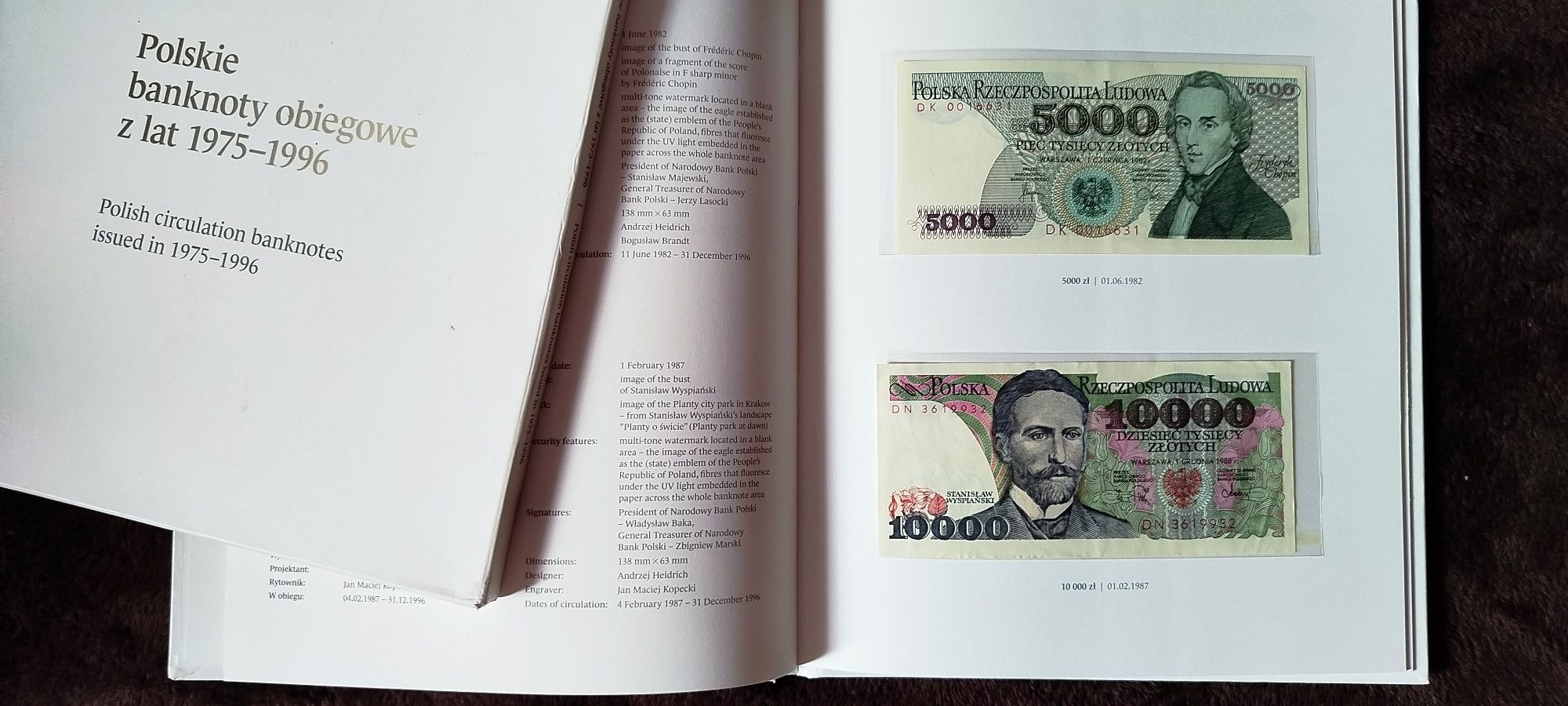Banknoty NBP z przed denominacji