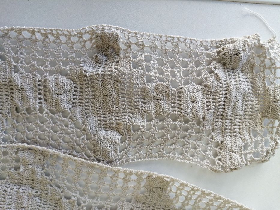 Renda croché muito fino