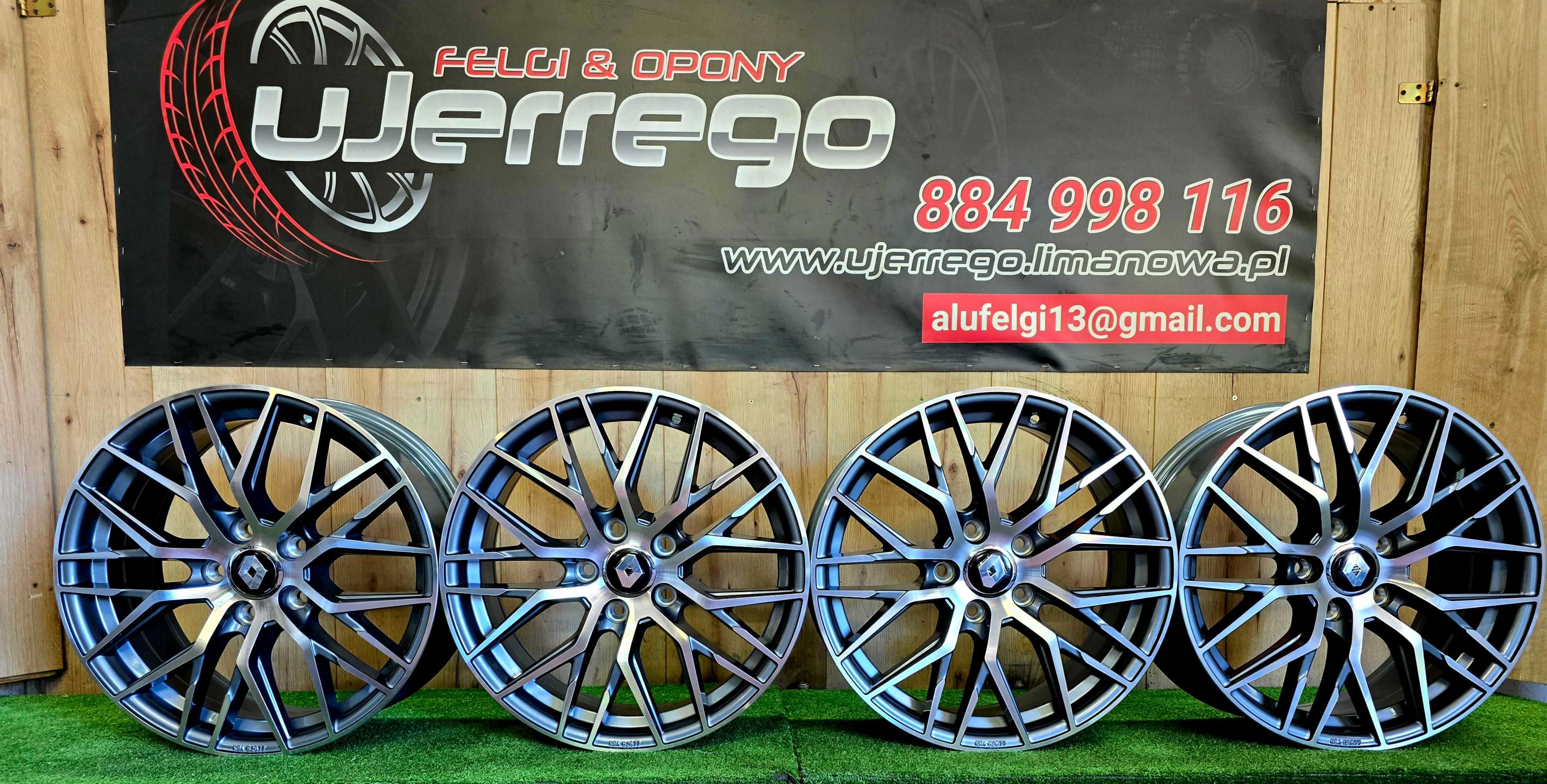 NOWE ALUFELGI RENAULT 17x5x114,3 - Austral,Clio,Laguna,Megane,Talisman